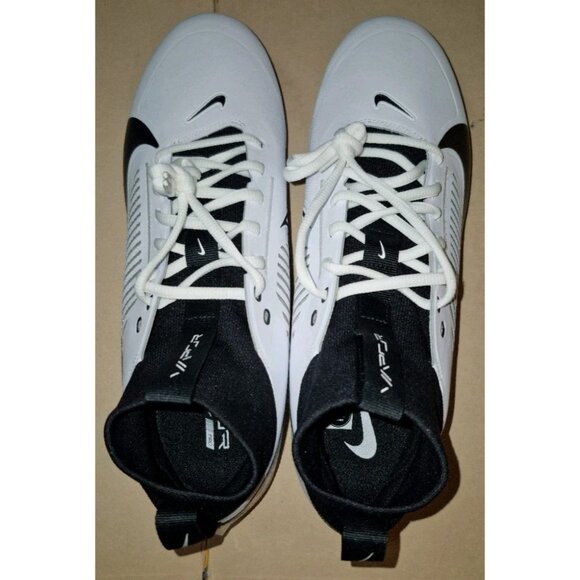 NIKE VAPOR EDGE PRO 360 2 FOOTBALL WHITE/BLACK MEN\'S SIZE 12.5 NEW main image 3